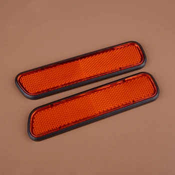 1 пара универсальный боковой отражатель крыла светоотражающий маркер наклейки для автомобиля авто прицеп мотоцикл красный пластик
