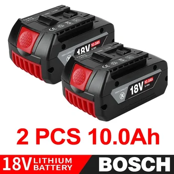 18 В 10000 мАч Эрзац-аккумулятор для Bosch 18V Professionelle System Cordless Werkzeuge BAT609 BAT618 GBA18V80 21700 Zelle