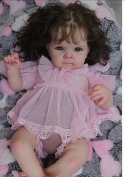 18-дюймовый силиконовый винил для всего тела Bettie Reborn Baby Doll Реалистичная кукла для новорожденных ручной работы