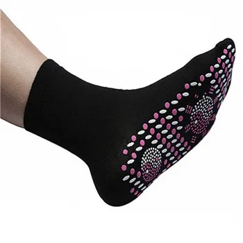 2 шт./пара Носки с подогревом Удобные носки для здоровья Носки с магнитом Носки Магнитные носки Носки унисекс с подогревом Саморазогревающаяся терапия