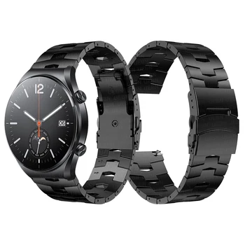 22 мм титановый металлический браслет ремешок для браслета Xiaomi Miwatch S1 для активной замены цветных ремешков для часов