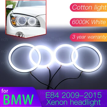 Angel Eyes Kit 6000L хлопковый белый кольцевой фонарь с ореолом для BMW X1 E84 2009 2010 2011 2012 2013 2014 2015 ксеноновые фары