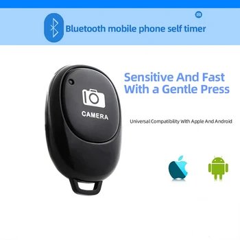 Bluetooth Кнопка дистанционного управления Беспроводной контроллер Универсальный мобильный телефон Селфи Фото Пульт дистанционного управления для ios / Android