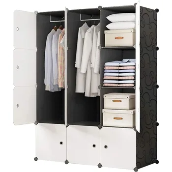 BRIAN & DANY Портативный шкаф-купе - Кубический органайзер для хранения, шкаф для одежды, шкафы для спальни