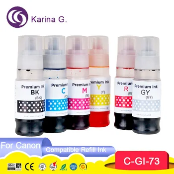 GI73 GI 73 GI-73 Совместимые цветные чернила для заправки бутылок на водной основе для принтера Canon PIXMA G570 G670
