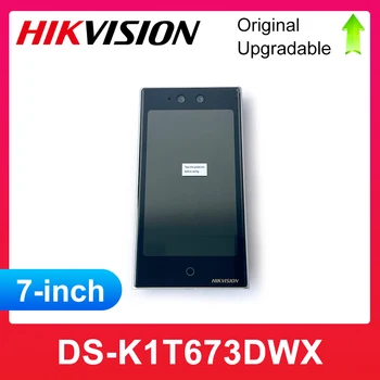 Hikvision DS-K1T673DWX Pro Face Access Terminal 7-дюймовый сенсорный ЖК-экран, широкоугольный объектив с разрешением 2 мегапикселя
