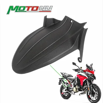 MOTO4U для Ducati Multistrada V4 V4S V4 S Sport 2020+ 2020 2021 2022 2023 100% углеродное волокно задний брызговик крыло hugger новый
