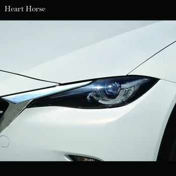 NEW Крышка объектива фары Стеклянная лампа Антиокисление для Mazda CX4 CX-4 2016 2017 2018 Объектив фары