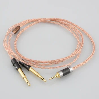 OCC Посеребренный HiFi кабель с штекером 2,5 мм / 4,4 мм / XLR для наушников MEZE99 Classics 99neo NEO NOIR Astell&Kern AK240