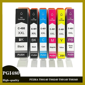 PGI-480 CLI-481 PGI480 CLI481 480 481 Чернильный картридж, совместимый с принтером Canon PIXMA TS8140 TS8240 TS9140 TS8340