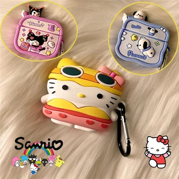 Sanrio Hello Kitty Protect Чехол для Apple AirPods 1 2 3 Pro Pochacco Симпатичный Bluetooth-чехол для наушников Зарядное устройство Защитный чехол