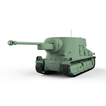 SSMODEL 35662 V1.7 1/35 Набор моделей из смолы, напечатанных на 3D-принтере, Франция Истребитель танков S-35 CA