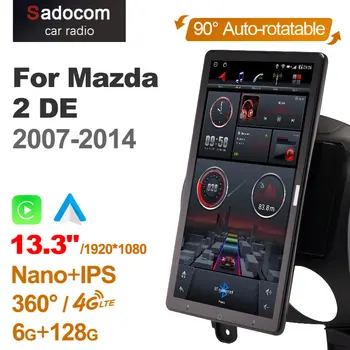 TS10 Android10.0 Ownice Автомагнитола Авто для Mazda 2 DE 2007-2014 с 13.3'' 7862 Нет поддержки DVD USB Quick Charge Nano 1920*1080