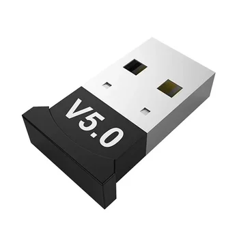 USB Bluetooth адаптер BT 5.0 для ПК Ноутбук Динамик Беспроводная мышь Ключи Компьютер Наушники BLE Mini Sender Аудиоприемник