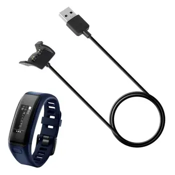 USB Кабель для быстрой зарядки Браслет Зарядное устройство Основание док-станции для Garmin Vivosmart HR HR+ Approach X40 Прочные аксессуары для смарт-часов