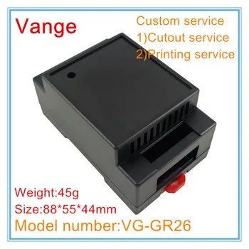  Vange печатная плата проектная коробка 88 * 55 * 44 мм распределительная коробка из АБС-пластика корпус DIN