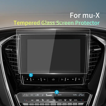 Автомобильные наклейки Защитная пленка для экрана для ISUZU MU-X2020 2023 MUX Защитная пленка Дисплей Навигационные аксессуары для автомобиля