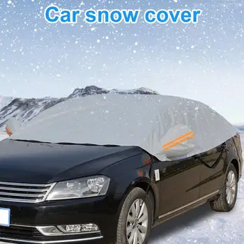 Автомобильный снегозащитный козырек Складной антифриз Защитный чехол Снег Лед Пыль Солнце Водонепроницаемый На открытом воздухе Лобовое стекло Универсальный автомобиль 2020 H