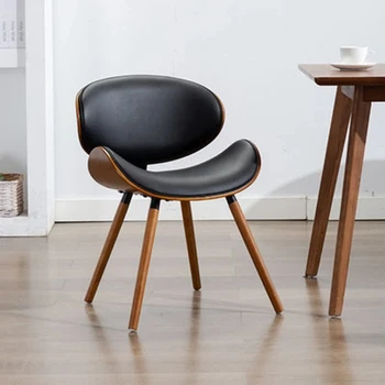 Бар Простые обеденные стулья Роскошный дизайн Скандинавские современные обеденные стулья Рабочий стол со спинкой Comfort Sillas Cocina Мебель для дома QF