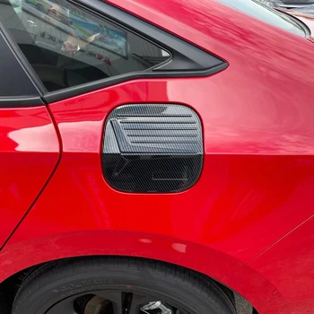 Для 2022-2024 Honda Civic 11th Дверь топливного бака Крышка крышки крышки бензобака Внешний вид из углеродного волокна
