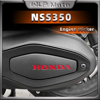 Для Honda NSS350 Forza Мотоцикл Двигатель Логотип Эмблема Значок Наклейка Наклейки Водонепроницаемая полосатая лента Аксессуары