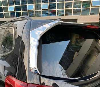 Для Subaru Forester 2019 - 2022 Аксессуары Хром Заднее стекло Спойлер Боковой скос Крышка Отделка стойки Стайлинг автомобиля