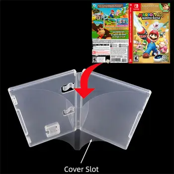  Для Switch Imitation Card Box прозрачный и видимый размер точно соответствует Ns Game Cartridge Oled Ns Card Box