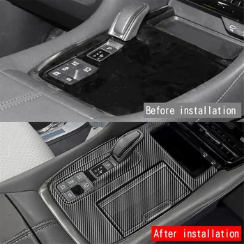  для Toyota Alphard / Vellfire 40 Series 2023+ Аксессуары для отделки панели центрального управления переключением передач из углеродного волокна LHD