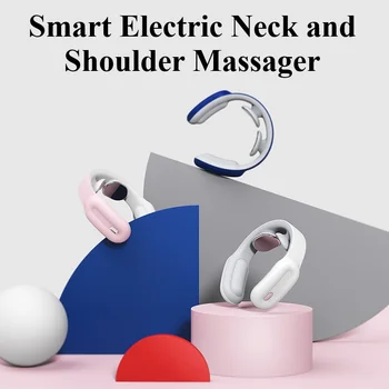 Домашний офис Магнитная терапия Импульсный инструмент для облегчения боли Путешествия Здравоохранение Умный электрический массажер для шеи и плеч