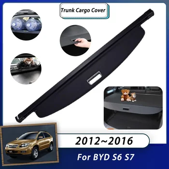 Задняя крышка багажника для BYD S6 S7 2012 2013 2014 2015 2016 Багажник Багажник Органайзер Выдвижные Аксессуары Автозапчасти