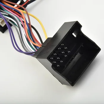 Кабельный адаптер с черной оболочкой заменяет аксессуары Аудиодетали E80 E81 E82 E90 MA2266 для BMW E64 E60 E66 MIC Музыка Новый