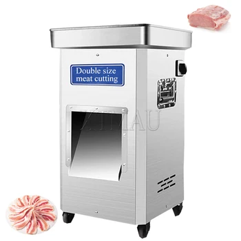  Коммерческая машина для резки мяса Настольная электрическая машина для нарезки мяса