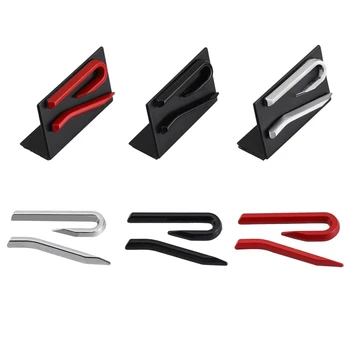 Наклейка на автомобиль R Гоночный логотип Эмблема Наклейки Передняя решетка капота для 2020 Golf 8 MK8 MK5 6 7 Scirocco Passat R36