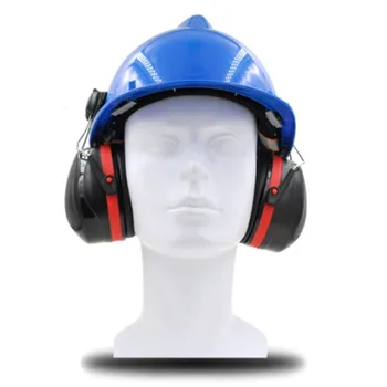  Наушники Защита ушей Промышленность Защита от шума Защита слуха Звукоизоляция Наушники Использование на шлеме Защитный рабочий шлем