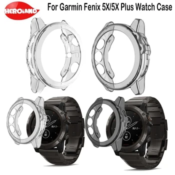 Новый силиконовый браслет для Garmin Fenix 5X Изысканный мягкий чехол для смарт-часов Garmin Fenix 5 X/5X Plus
