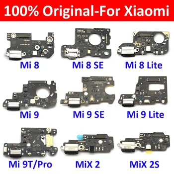 Оригинальная зарядная плата Flex для Xiaomi Mi 8 9 10 11 10T Lite 9 Se 9T Pro Mix 2 2S USB-порт Разъем док-станции Гибкий кабель для зарядки
