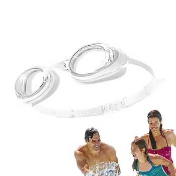 Очки для плавания без тумана Гальванические очки для плавания с защитой от запотевания Очки для бассейна Clear View Регулируемые силиконовые очки для дайвинга