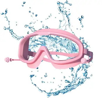 Очки для плавания для детей Очки для дайвинга Clear Vision для детей Защита от ультрафиолета Защита от запотевания Дизайн Очки для дайвинга Снаряжение для подводного плавания Детская трубка