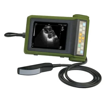 Портативный ветеринарный ультразвуковой сканер профессионального типа с конвексным или линейным ректальным зондом для лошадей и коров V13-P