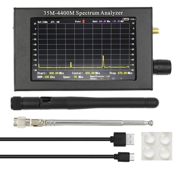Портативный портативный анализатор спектра 35M-4400Mhz Анализатор спектра Портативный анализатор спектра