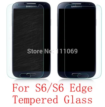  Протектор для Samsung Galaxy S6 Edge G925 S5 Премиум Закаленная Стеклянная Экранная Пленка Взрывозащищенная 9 ч 0,26 мм с розничной коробкой
