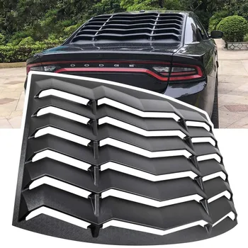 Солнцезащитный козырек для жалюзи заднего стекла для Dodge Charger 2011-2022 SXT GT R/T Scat Pack SRT Hellcat (матовый черный)