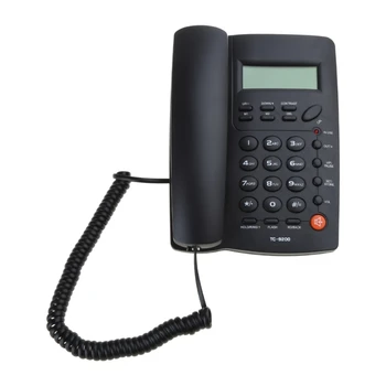  Стильный домашний и офисный телефон фиксированный стационарный телефон с вызывающим абонентом и дропшиппингом памяти