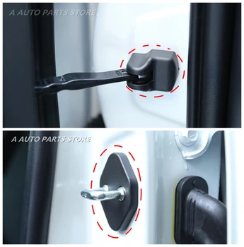 Украшение дверного замка автомобиля Защитный чехол дверного рычага для Nissan Qashqai J11 2014 2015 2016 2017 2018
