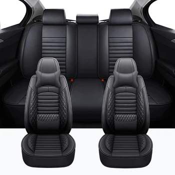 Универсальные чехлы на автомобильные сиденья Полный комплект для Passat B5 B6 B8 Mercedes W204 Bmw X3 E83 F11 Peugeot 2008 Ford Focus Mk1 Авто Аксессуары