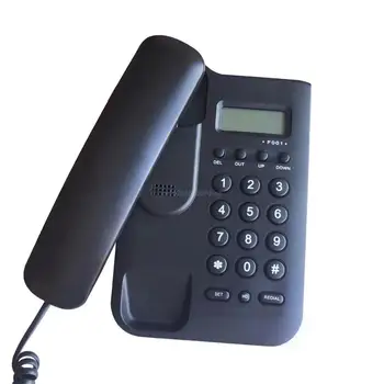  Функциональный проводной телефон, проводной стационарный телефон с четким качеством голосовой связи, простой в установке